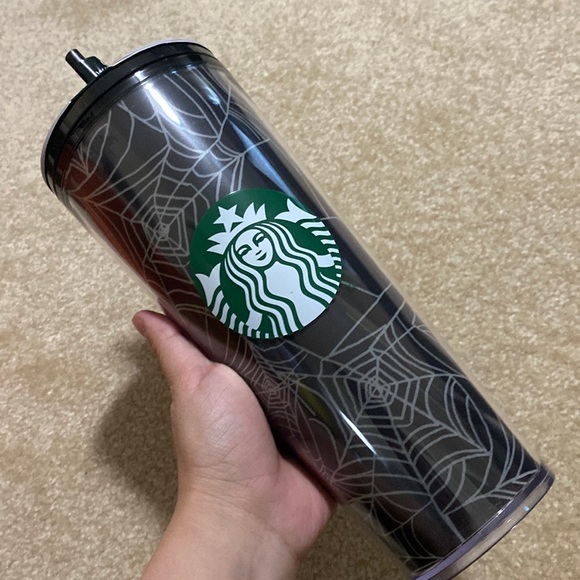 Mexico Released- Spiderweb Starbucks Venti Cup - Picture 1 of 6